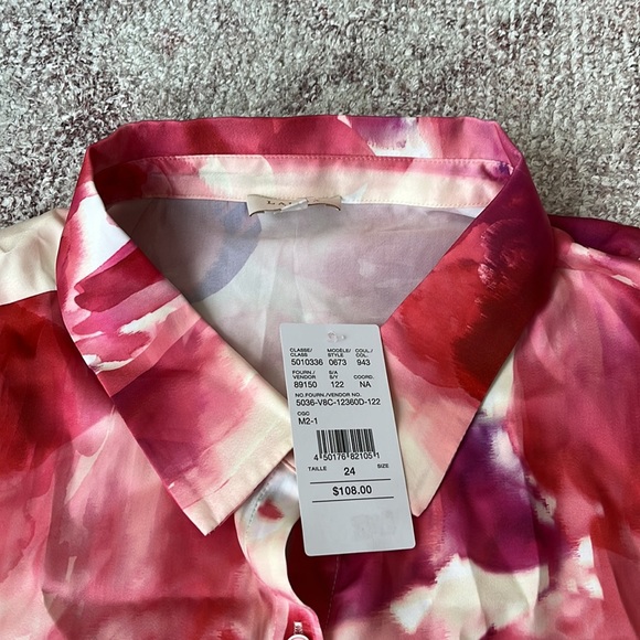 NWT Laura Plus short sleeve blouse - Picture 3 of 8